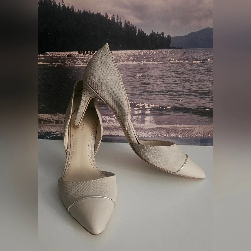 Calvin Klein D'Orsay Style Heels